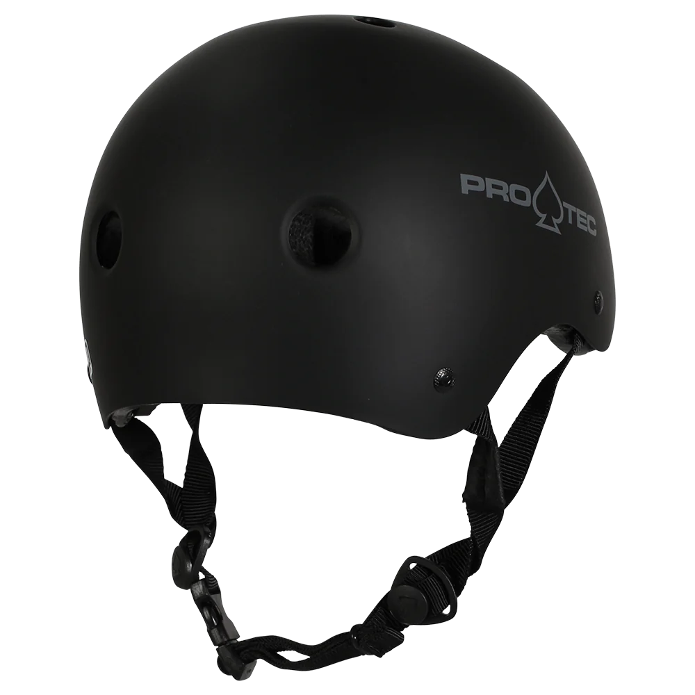 Pro-Tec Classic Cert Skate Helmet (Matte Black)