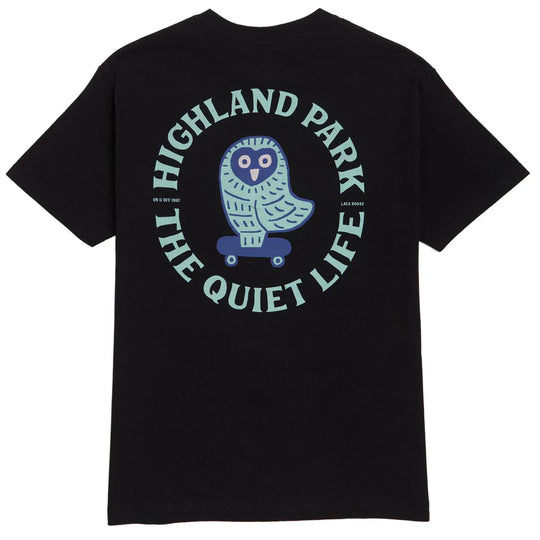 The Quiet Life Skating Owl Tee (Black)