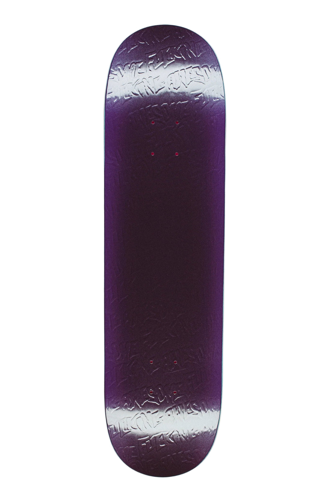 Fucking Awesome Phantom Purple Embossed Deck (Shape 2)