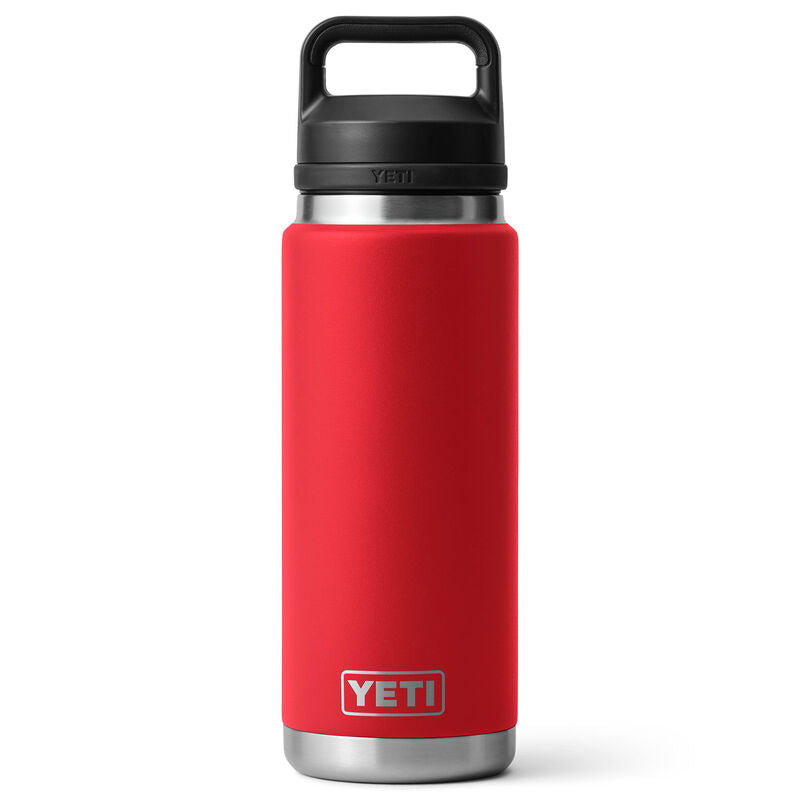 REAL x YETI Rambler 26 oz Bottle Chug-Rescue Red