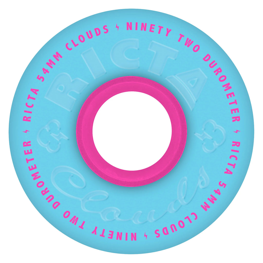 Ricta Clouds Blue/Pink 54mm 92A Wheels