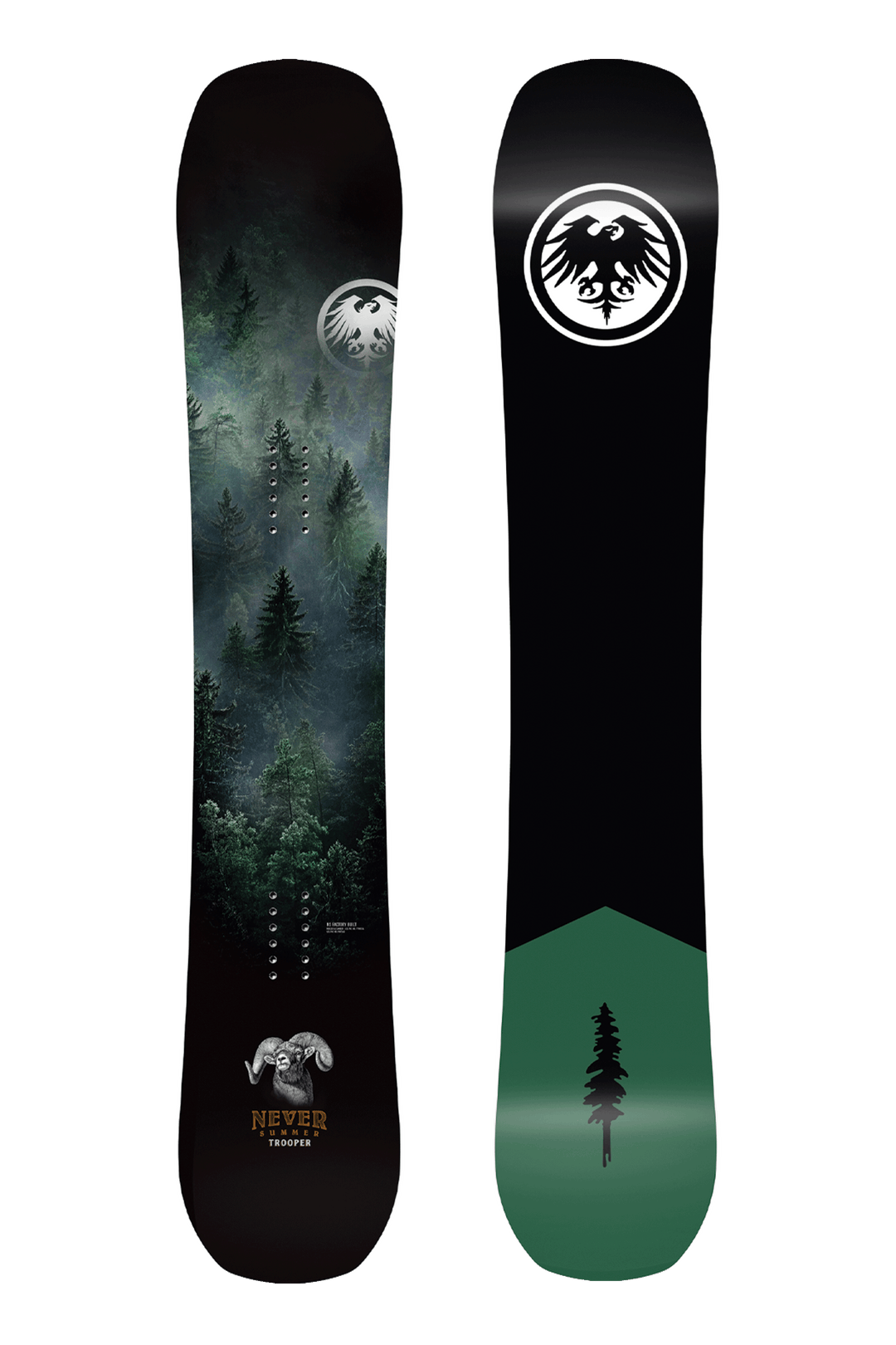 Never Summer 2027 Trooper Snowboard (161X)