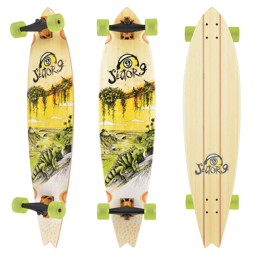 Sector 9 Offshore Temple Complete Longboard