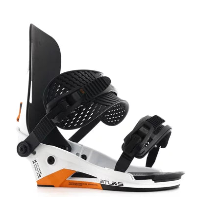 Union Atlas Bindings 2026 (White/Orange)
