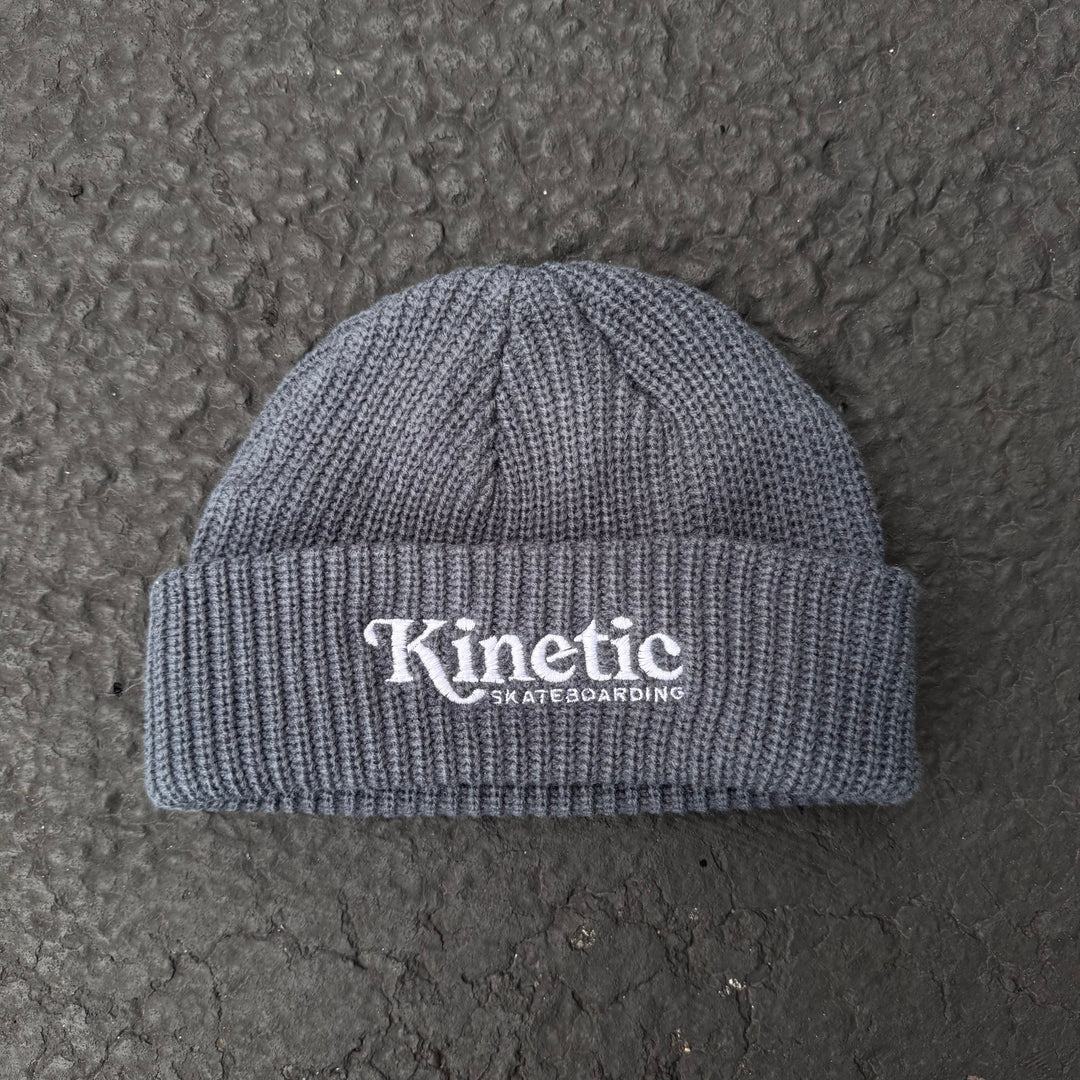 Kinetic Logo Cuff Beanie (Ocean Blue)