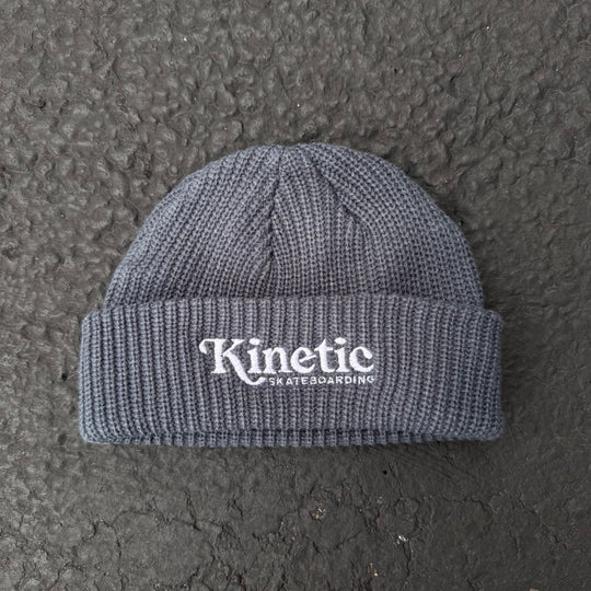 Kinetic Logo Cuff Beanie (Ocean Blue)