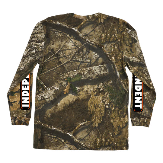 Independent x Realtree APX Bar Logo Longsleeve Tee