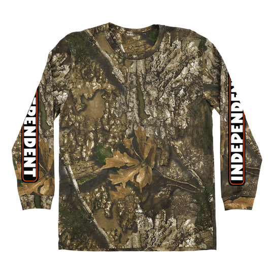 Independent x Realtree APX Bar Logo Longsleeve Tee