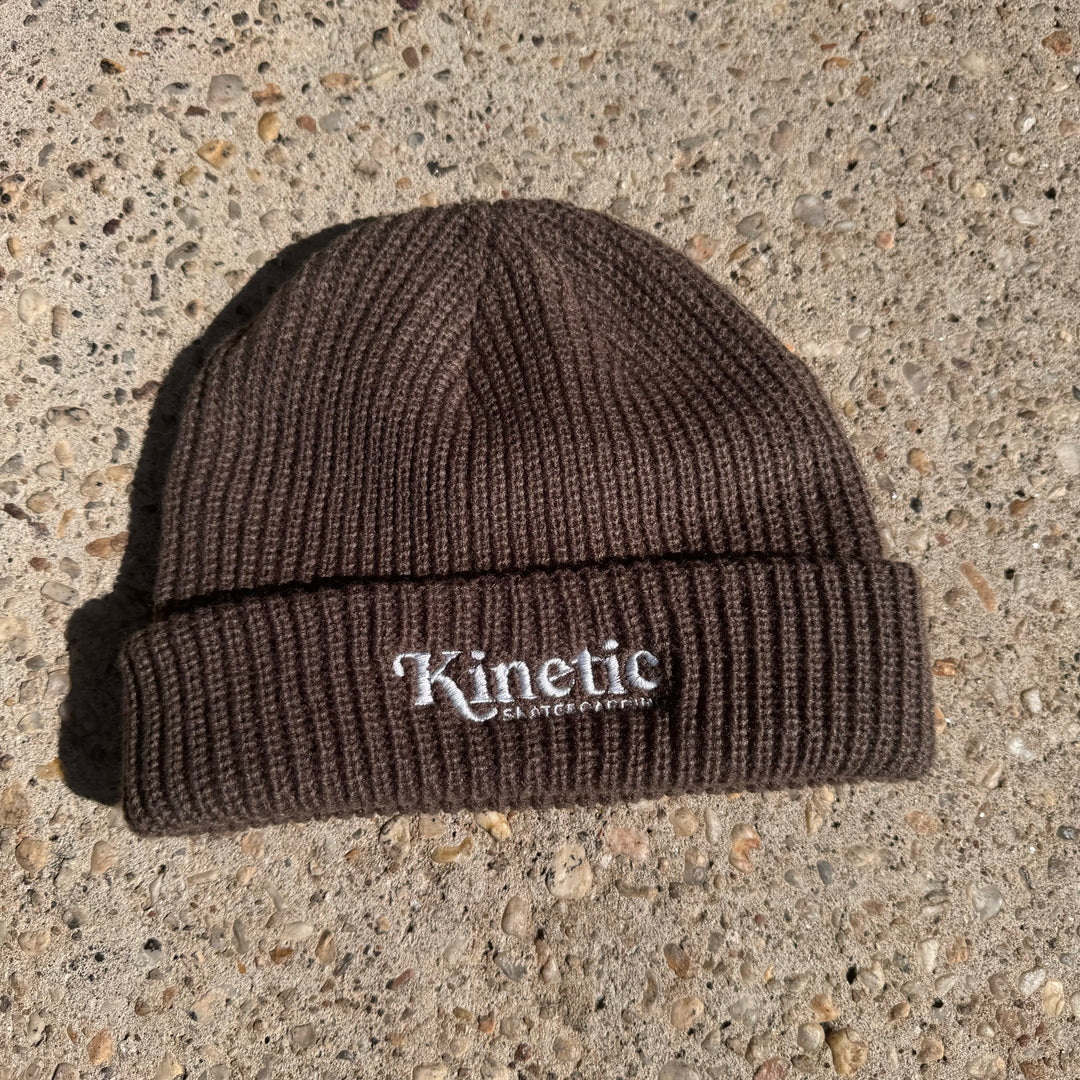 Kinetic Logo Cuff Beanie (Olive)