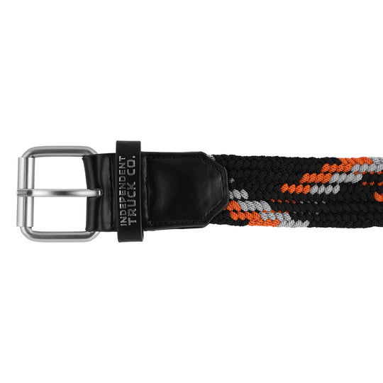 Independent Built To Grind Cord Belt (Black/Orange)