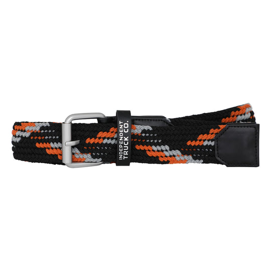 Independent Built To Grind Cord Belt (Black/Orange)
