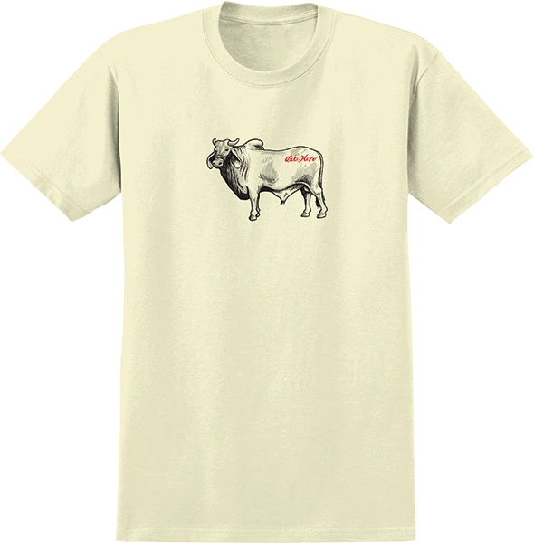 Anti Hero Cow Ringspun Tee (Cream)