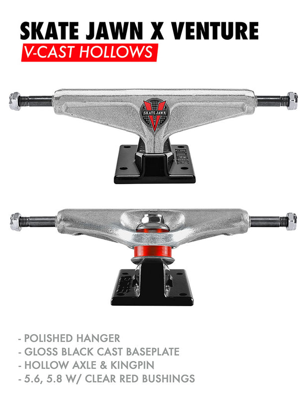 Venture X Skatejawn V-Cast Hollow Light Trucks