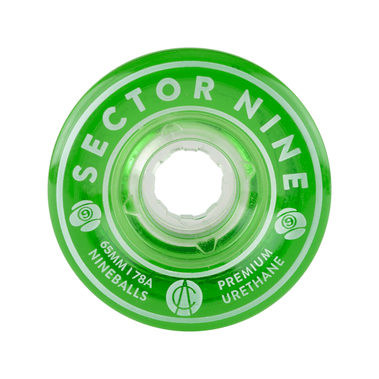 Sector 9 Nineballs Green (65mm 78A)