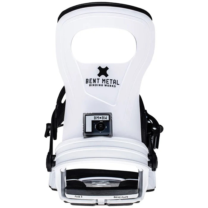 Bent Metal Bolt Bindings 2026 (White)