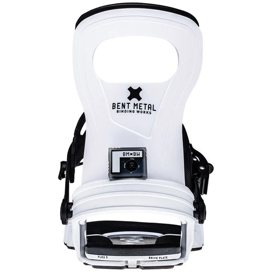 Bent Metal Bolt Bindings 2026 (White)