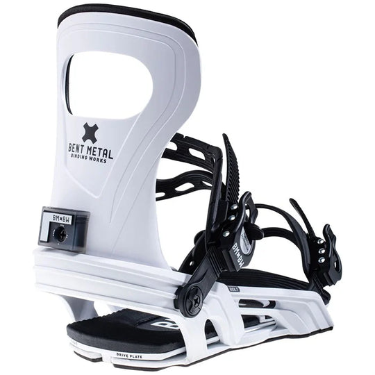 Bent Metal Bolt Bindings 2026 (White)