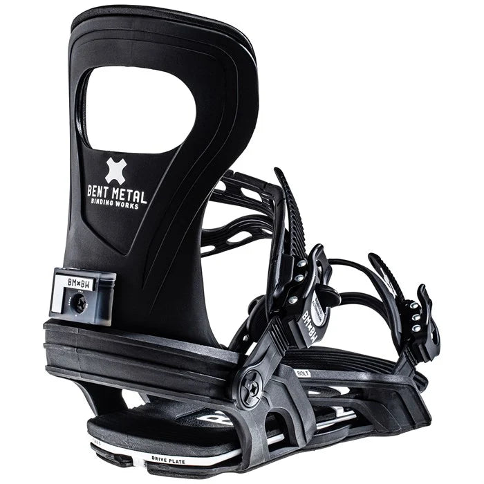 Bent Metal Bolt Bindings 2026 (Black)