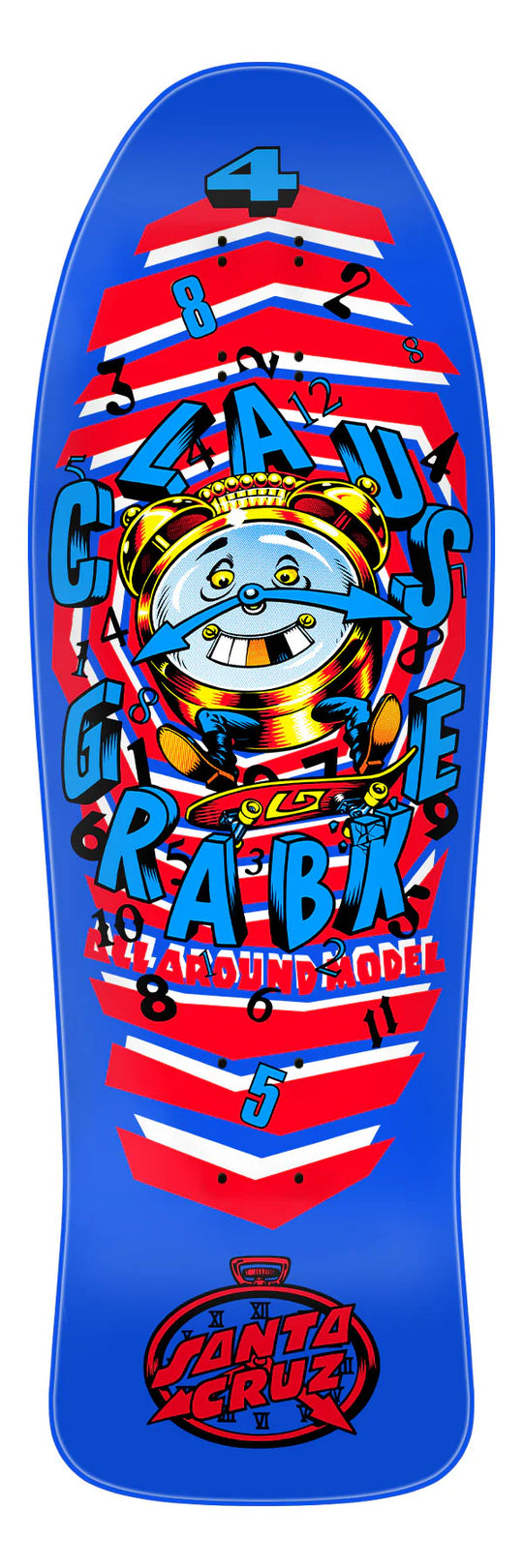 Santa Cruz Claus Grabke All Around Reissue Deck (9.89" x 30.94")