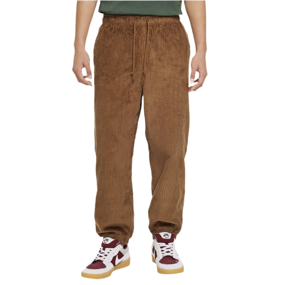 Nike SB Elastic Corduroy Skate Pants (Light British Tan/Armory Navy)