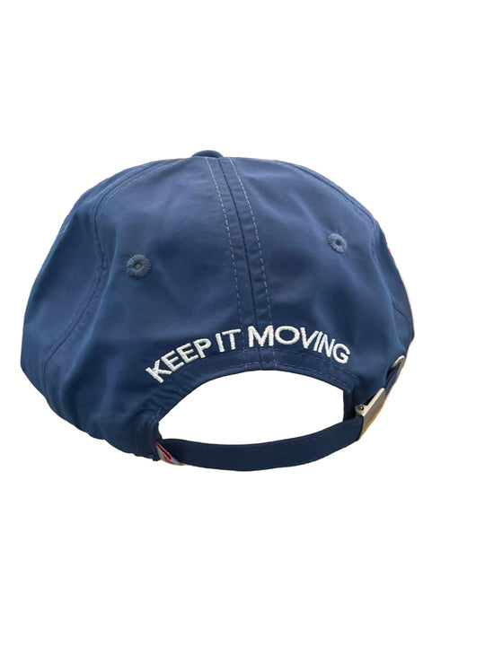 Hopps Lion Nylon Strapback (Navy/White)