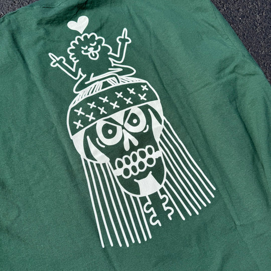 The Quiet Life Jay Doodle Tee (Hunter Green)