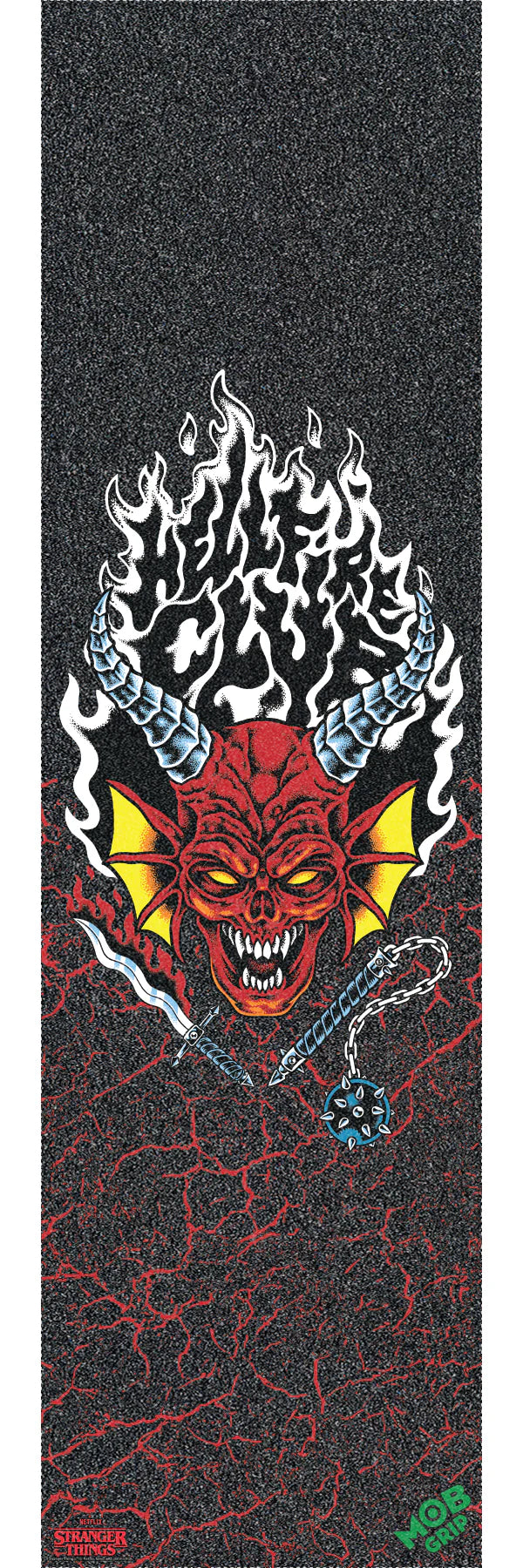 Santa Cruz x Stranger Things Hellfire Club Grip Tape (9" x 33")