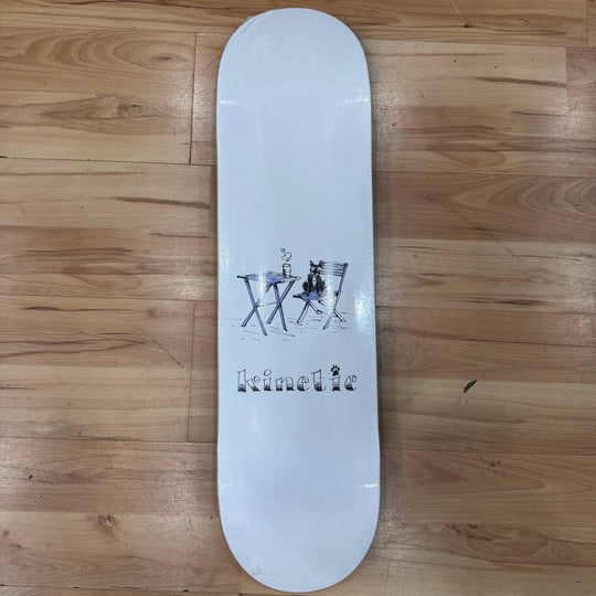 Kinetic Auggie Deck 8.25" (White)