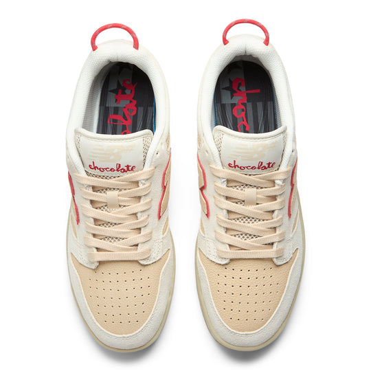 New Balance Numeric X Chocolate 480 (White/Red)