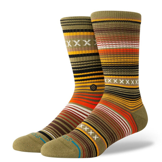 Stance Curren Crew Socks (Chives)