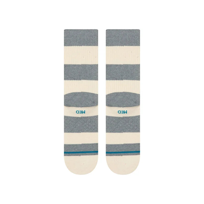 Stance Fred Denim Crew Socks (Blue/Cream)