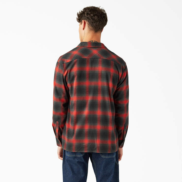 Dickies X Spitfire Flannel Shirt (Red Ochre)