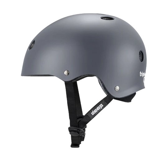 Triple 8 Deep Cover Helmet (Gray/Matte)