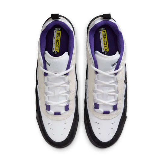 Nike SB Air Max Ishod (White/Black-Court Purple-Black)