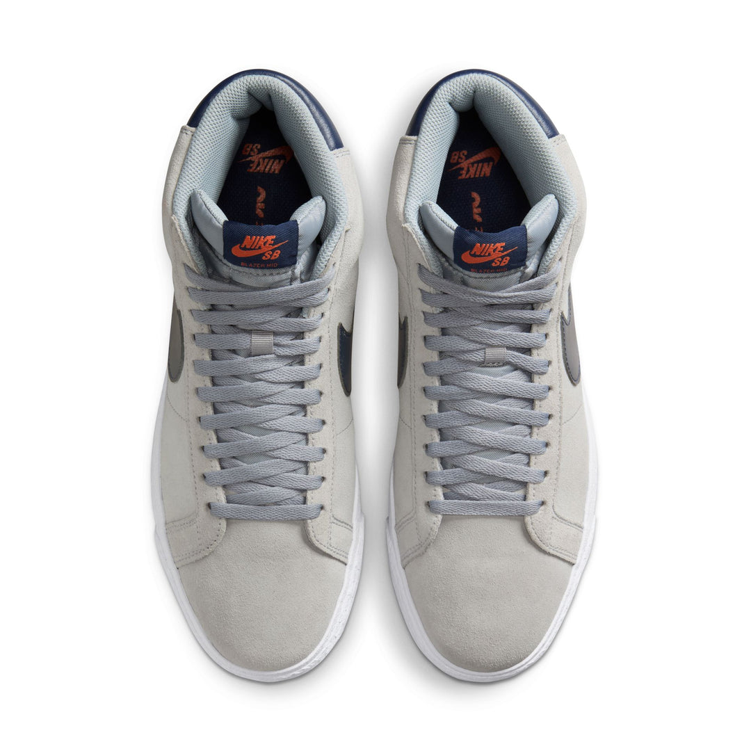 Nike SB Zoom Blazer Mid (Wolf Grey/Midnight Navy)