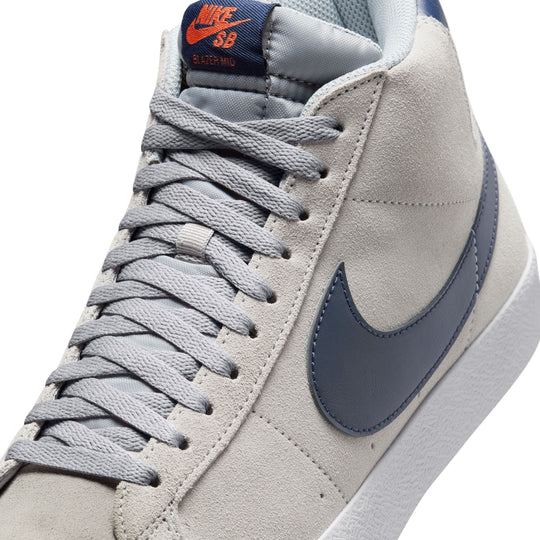 Nike SB Zoom Blazer Mid (Wolf Grey/Midnight Navy)