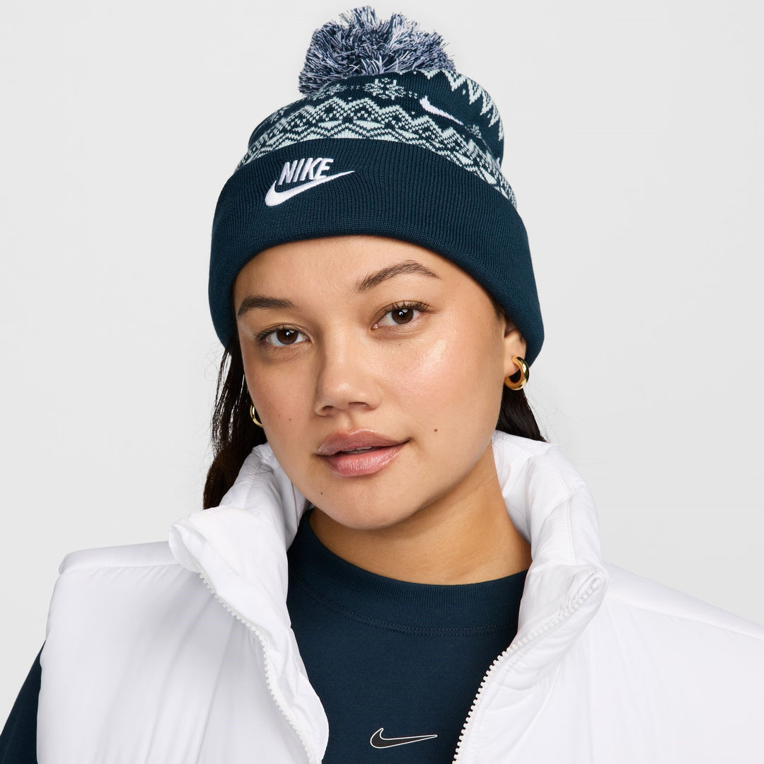 Nike SB Utility Peak Pom Beanie (Green)