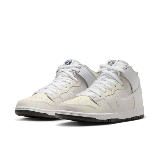 Antihero x Nike SB Dunk High (White/White/Black)