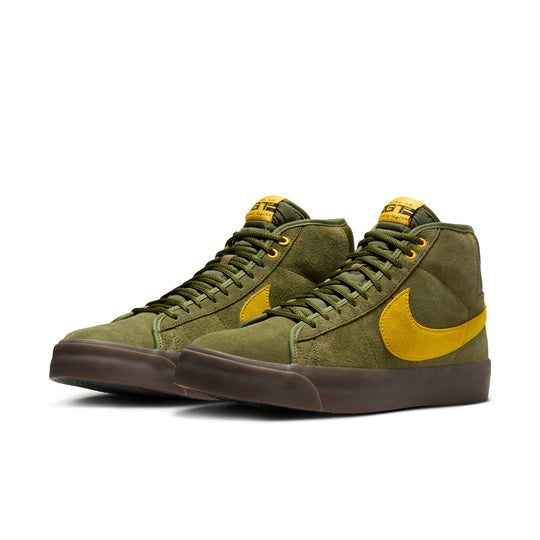 Antihero x Nike SB Blazer Zoom Mid (Rough Green/Amarillo-Rough Green)