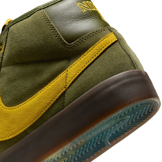 Antihero x Nike SB Blazer Zoom Mid (Rough Green/Amarillo-Rough Green)