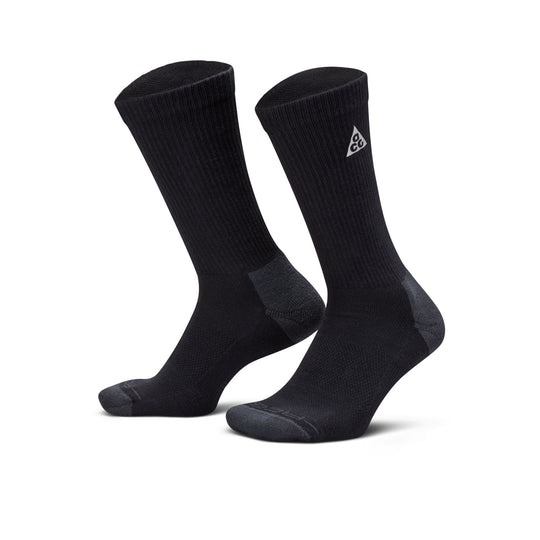 Nike ACG Everyday Elevated Crew Socks (Black/Grey)