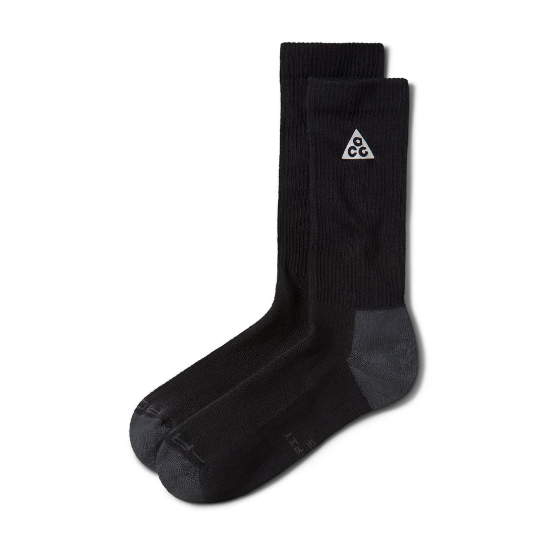 Nike ACG Everyday Elevated Crew Socks (Black/Grey)