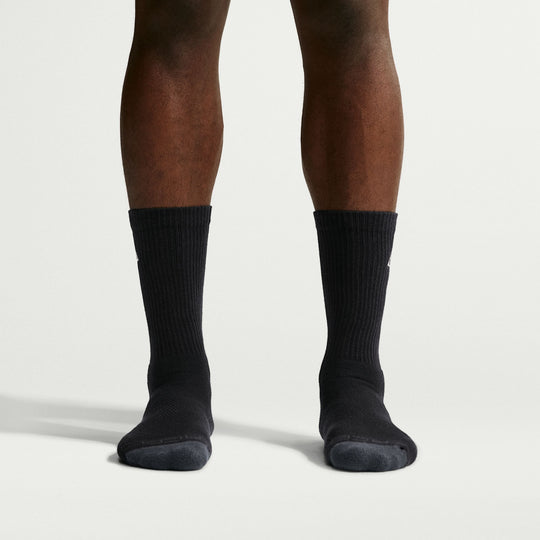 Nike ACG Everyday Elevated Crew Socks (Black/Grey)