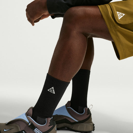 Nike ACG Everyday Elevated Crew Socks (Black/Grey)