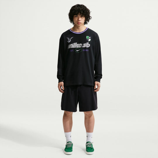 Nike SB Long-Sleeve Skate T-Shirt (Black)