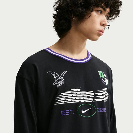 Nike SB Long-Sleeve Skate T-Shirt (Black)
