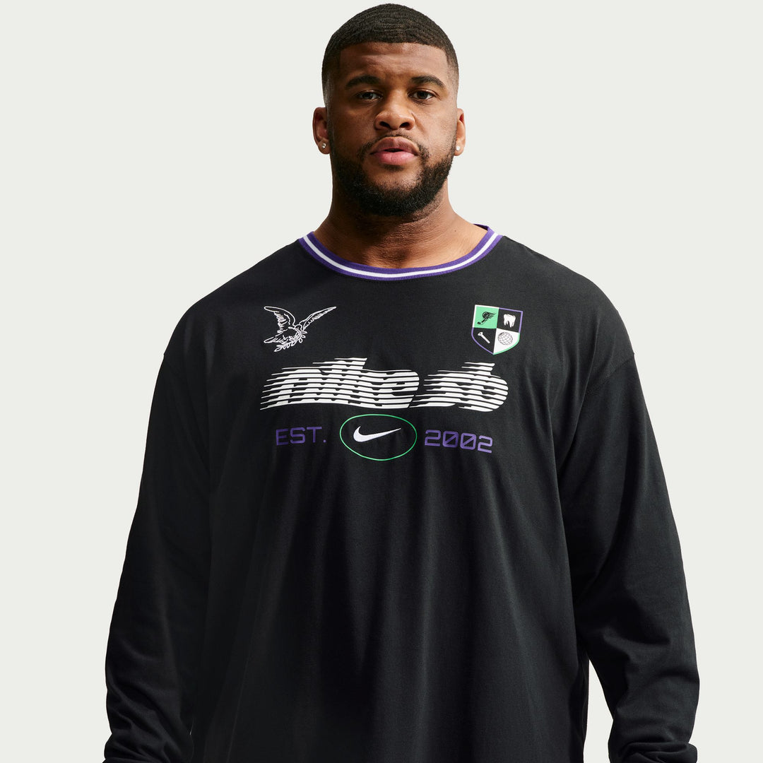 Nike SB Long-Sleeve Skate T-Shirt (Black)