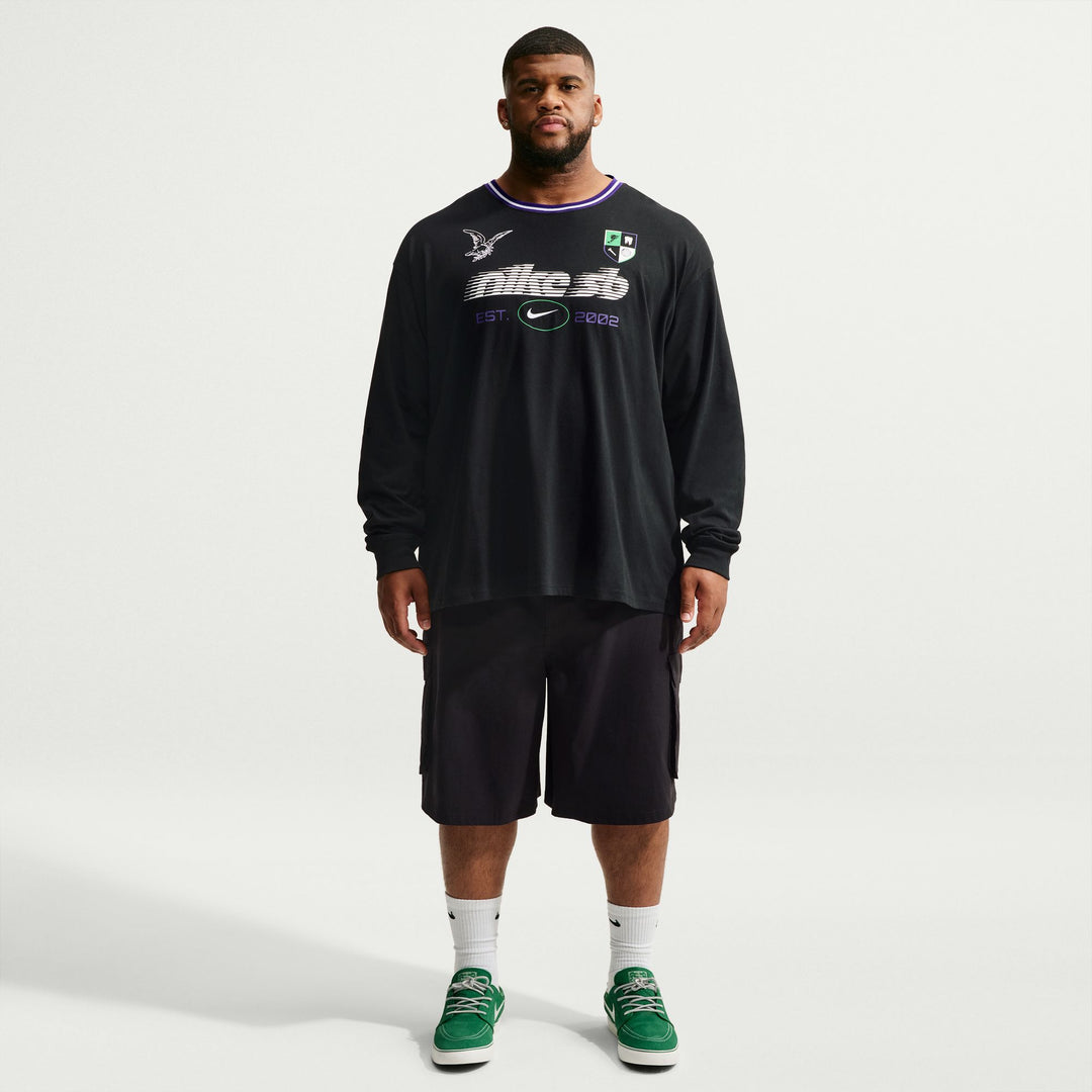 Nike SB Long-Sleeve Skate T-Shirt (Black)