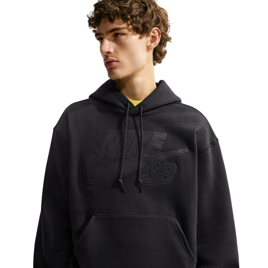 Nike SB Fleece Pullover Skate Hoodie (Black)