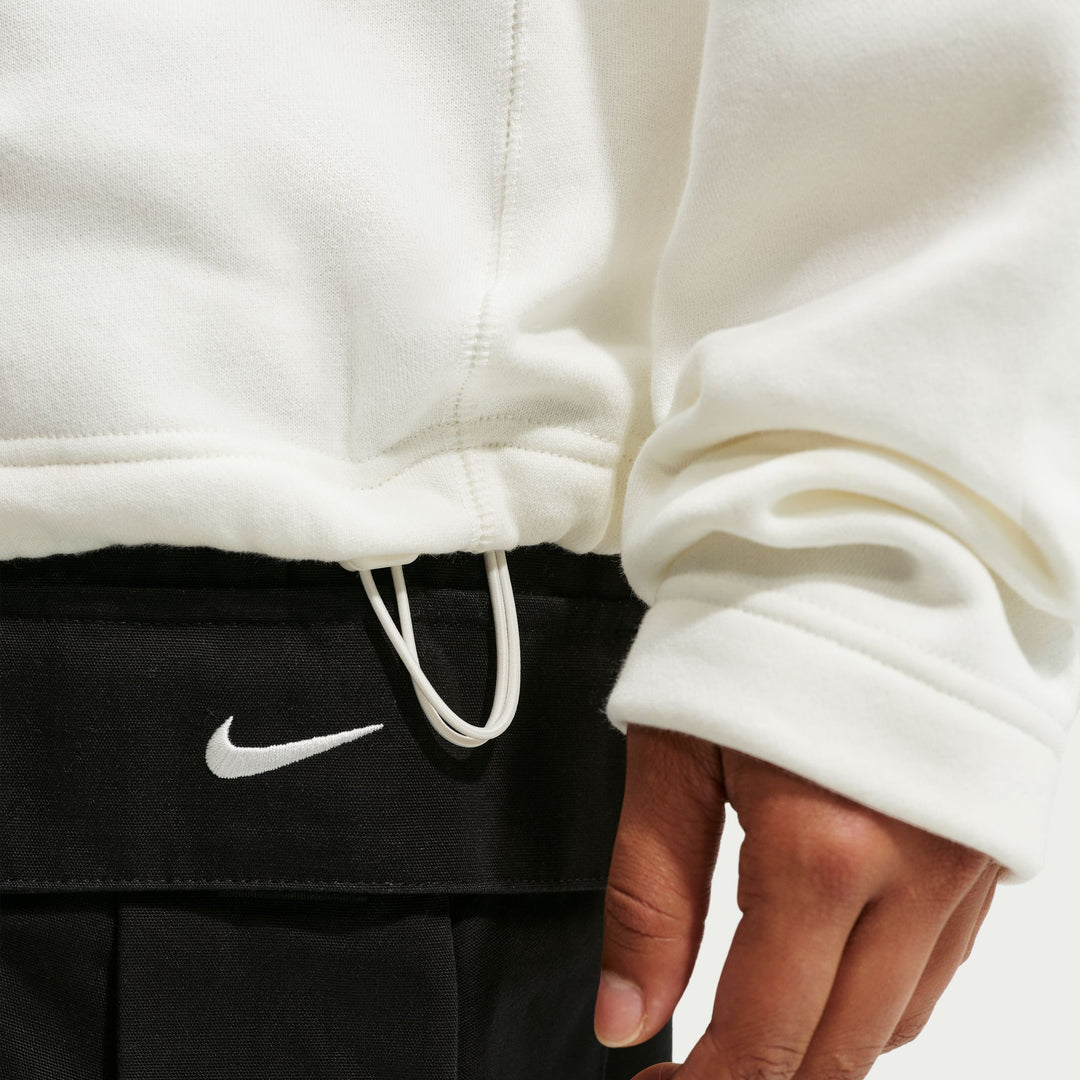 Nike SB Club 58 Skate 1/2-Zip Fleece Crew-Neck Sweatshirt (Sail)